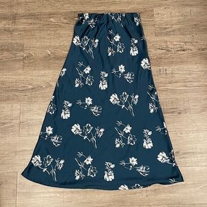 Urban Outfitters Rowan Midi Slip Skirt